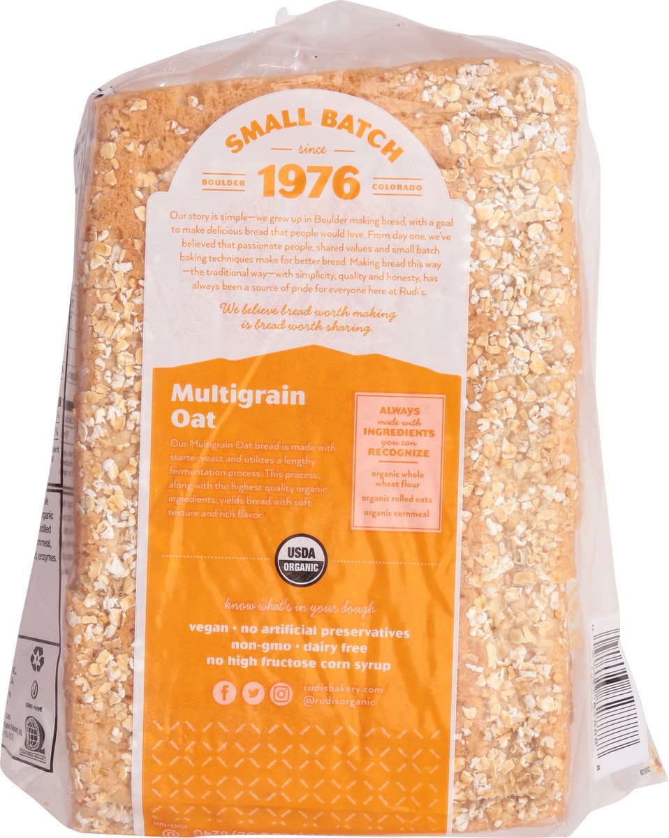 slide 8 of 13, Rudi's Organic Multigrain Oat Bread 22 oz, 22 oz