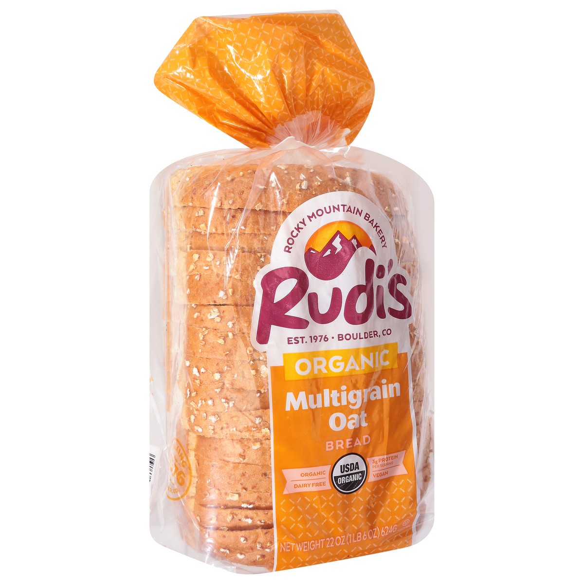 slide 4 of 13, Rudi's Organic Multigrain Oat Bread 22 oz, 22 oz