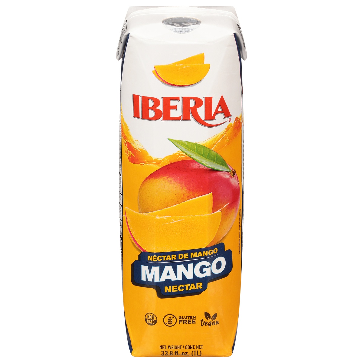 slide 1 of 1, Iberia Mango Nectar 33.8 fl oz, 33.8 fl oz