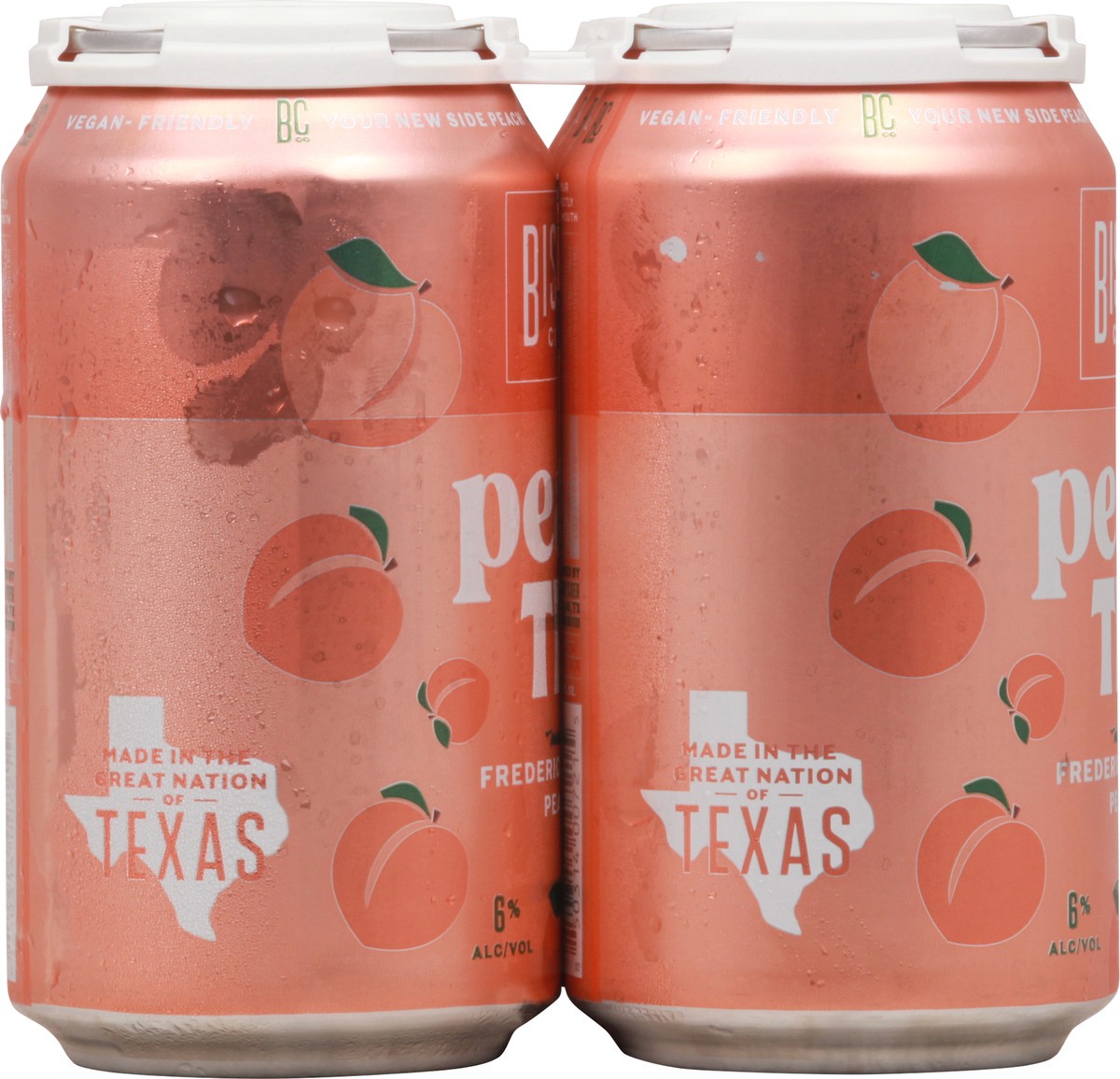 slide 11 of 11, Bishop Cider Peach Tea Beer 6-12 fl oz Cans, 12 ct