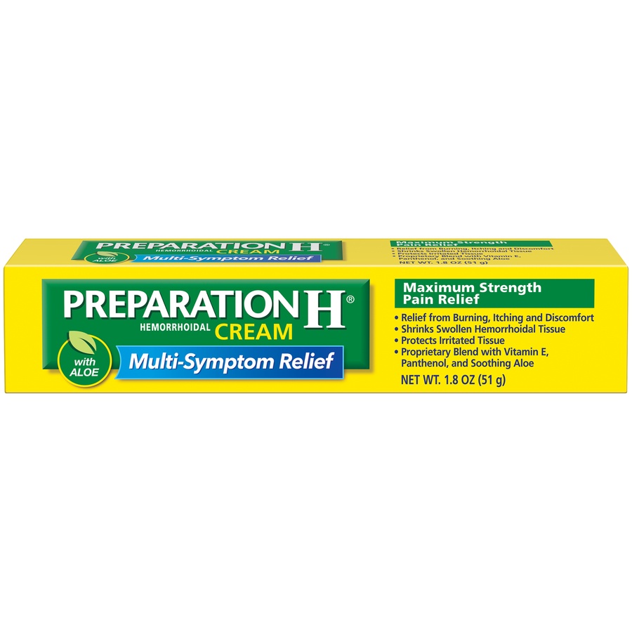 slide 1 of 1, Preparation H Hemorrhoidal Cream 1.8 oz, 1.8 oz