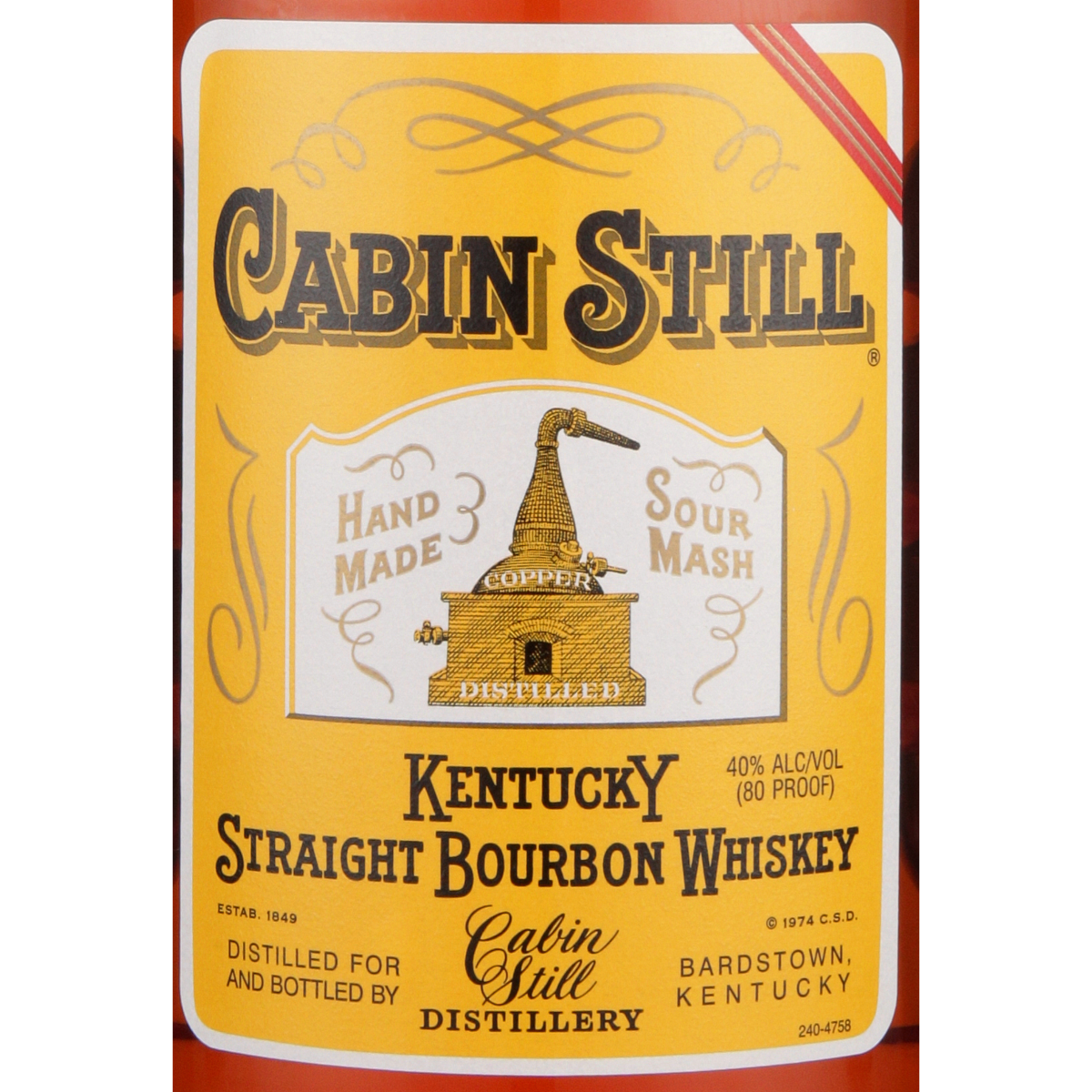 slide 5 of 5, Cabin Still Bourbon, 1.75 liter