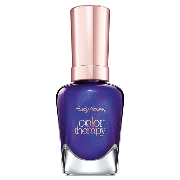 slide 1 of 1, Sally Hansen Color Therapy Nail Polish Indiglow, 1 ct