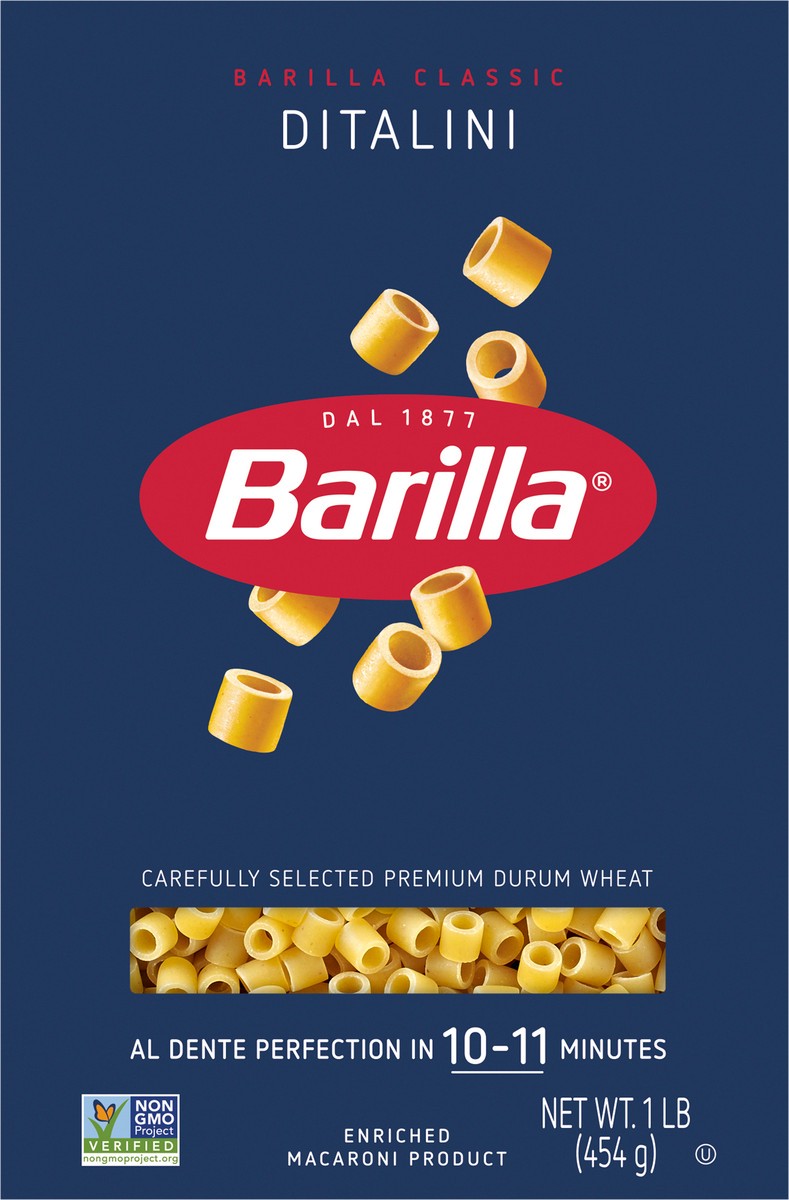 slide 6 of 9, Barilla Ditalini 1 lb, 1 lb