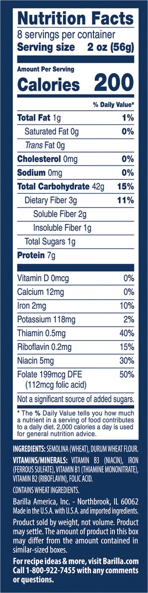 slide 8 of 9, Barilla Ditalini 1 lb, 1 lb