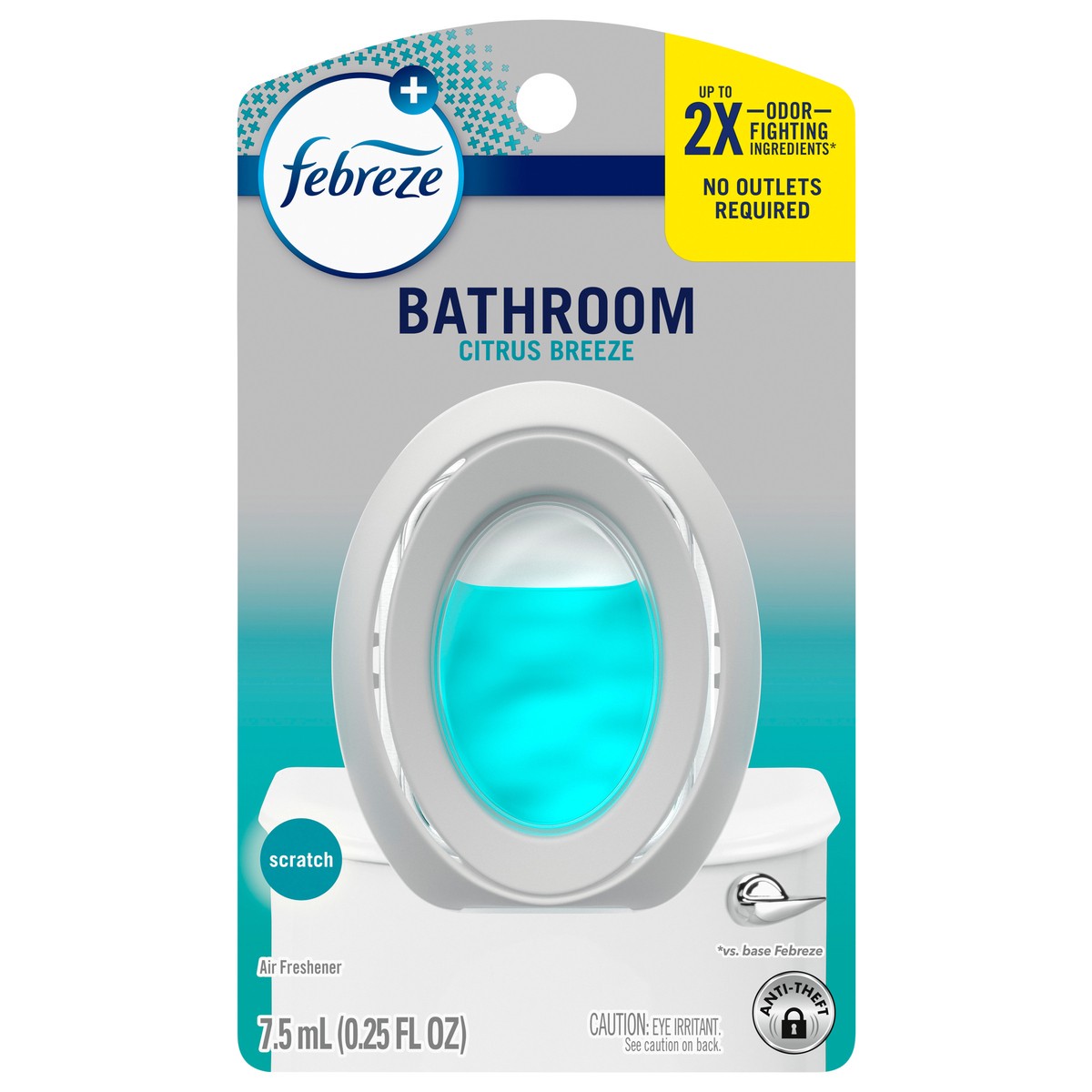 slide 1 of 9, Febreze Bathroom Odor Fighter, 0.25 oz