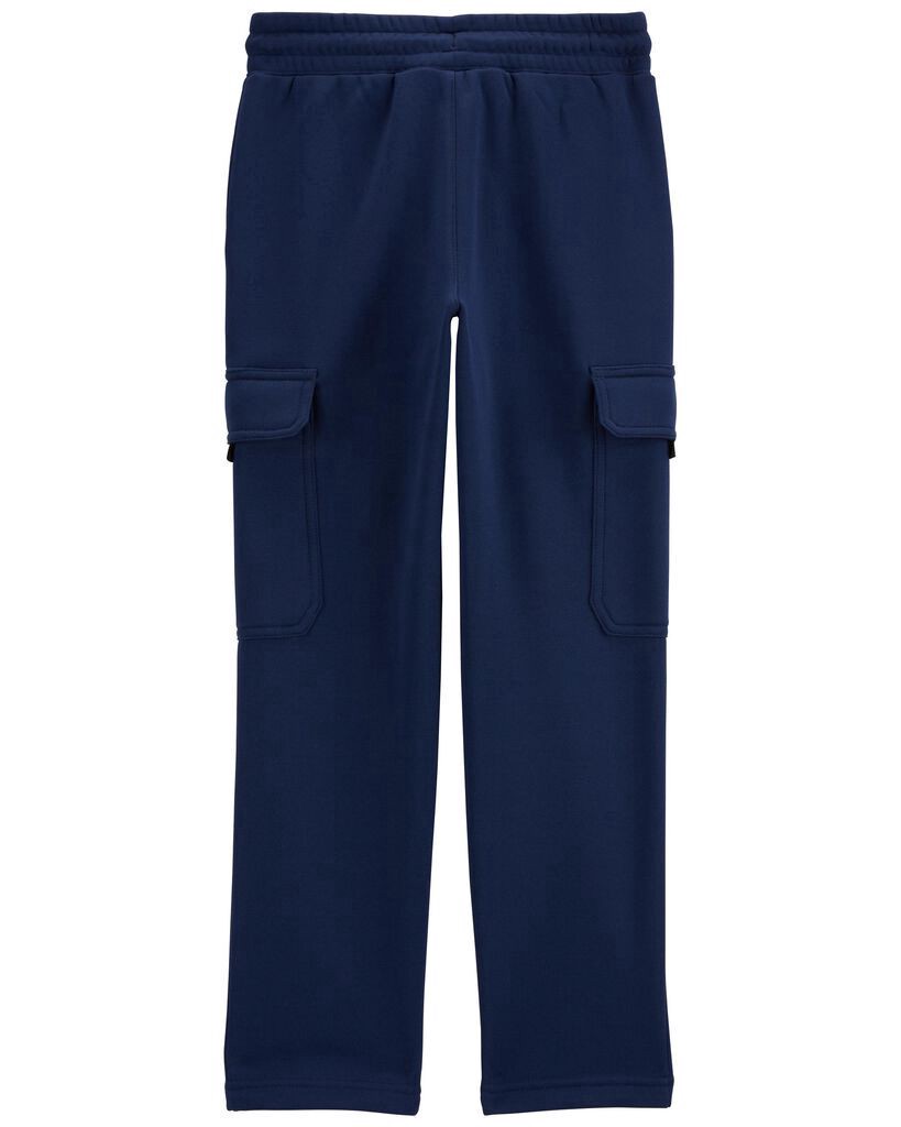 slide 3 of 4, Oshkosh Kid Solid Fleece Pants - Navy Navy 10, 1 ct