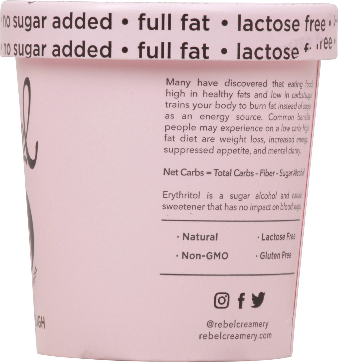 slide 2 of 9, Rebel Cookie Dough Ice Cream, 1 pint