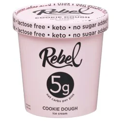 Rebel Cookie Dough Ice Cream