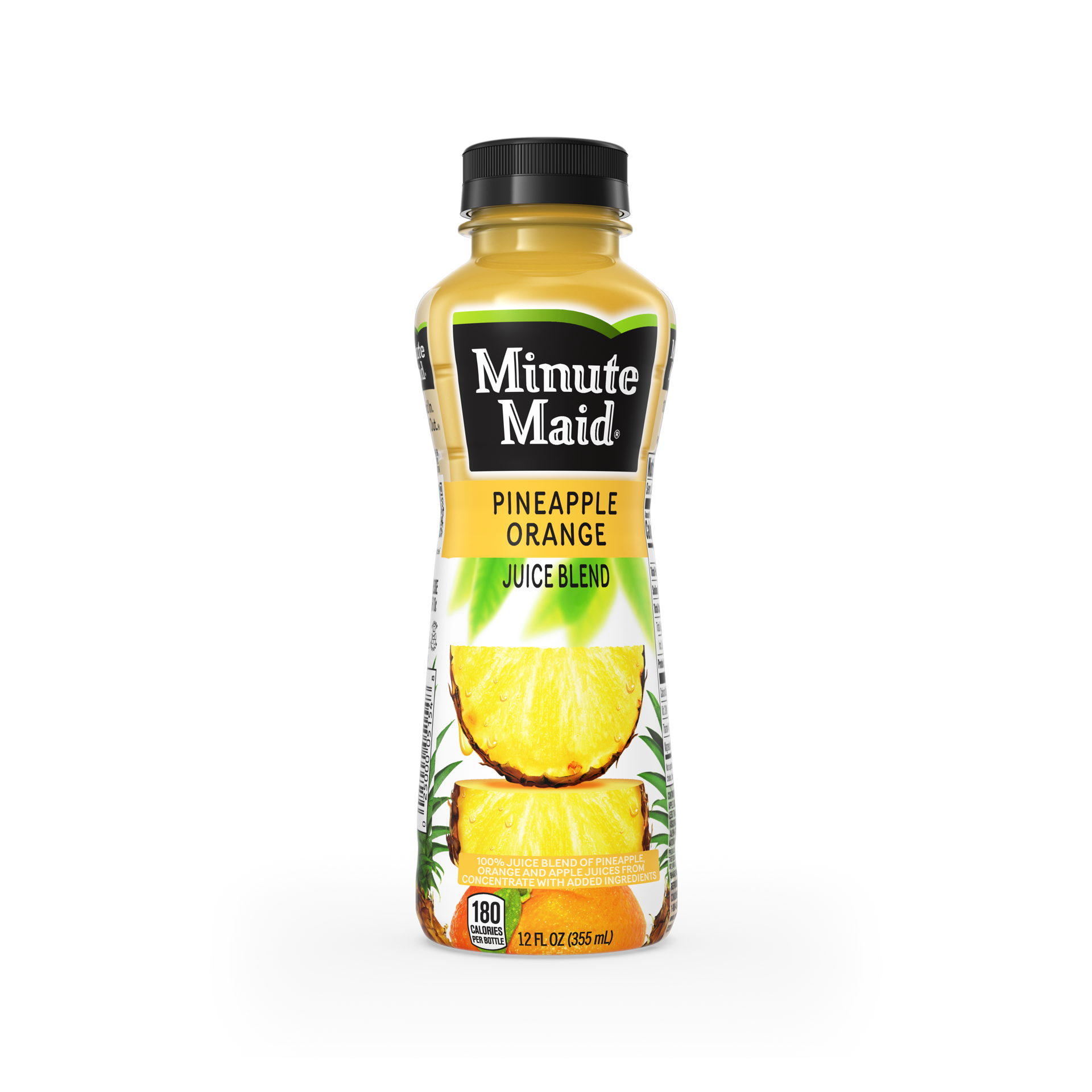 slide 3 of 5, Minute Maid Pineapple Orange Juice Bottle- 12 fl oz, 12 fl oz