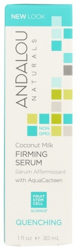 slide 1 of 1, Andalou Naturals Serum Firming Coconut Milk, 1 fl oz