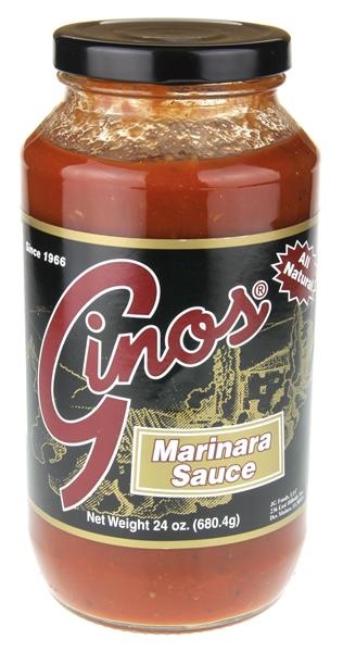 slide 1 of 1, Gino's Ginos Marinara Sauce, 24 oz