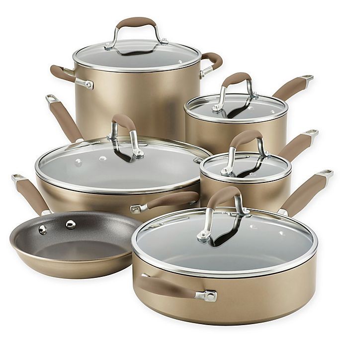 slide 1 of 11, Anolon Cookware Set 1 ea, 11 ct