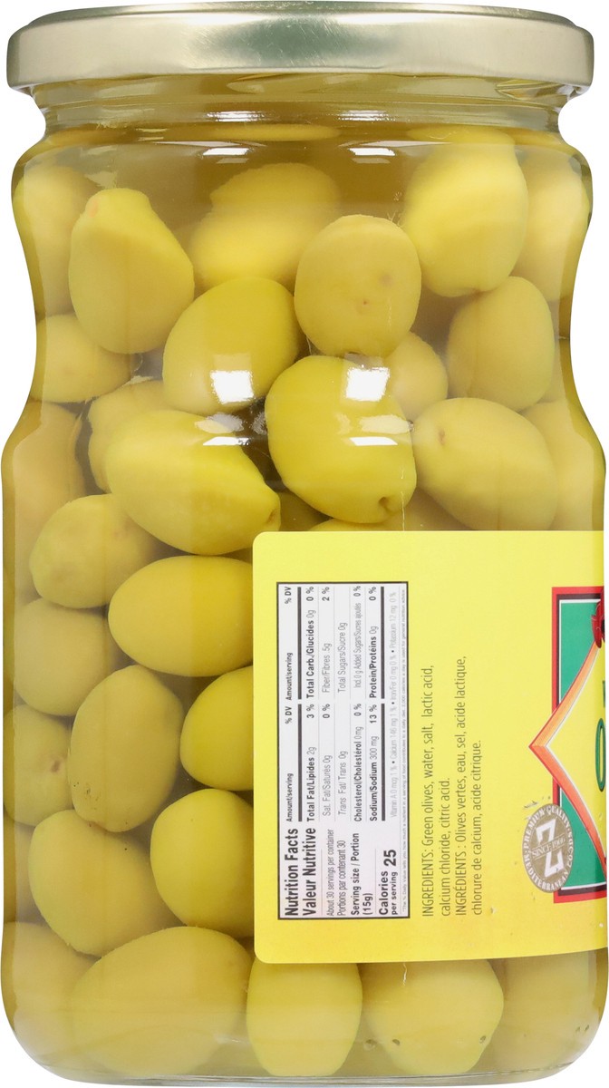 slide 3 of 13, Ziyad Premium Green Whole Olives 24.6 oz, 24.6 oz