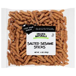 Valued Naturals Salted Sesame Sticks 6 oz