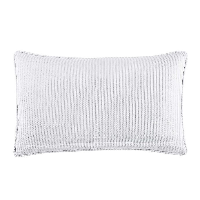 slide 2 of 3, Winter Wonderland Oblong Throw Pillow - White, 1 ct