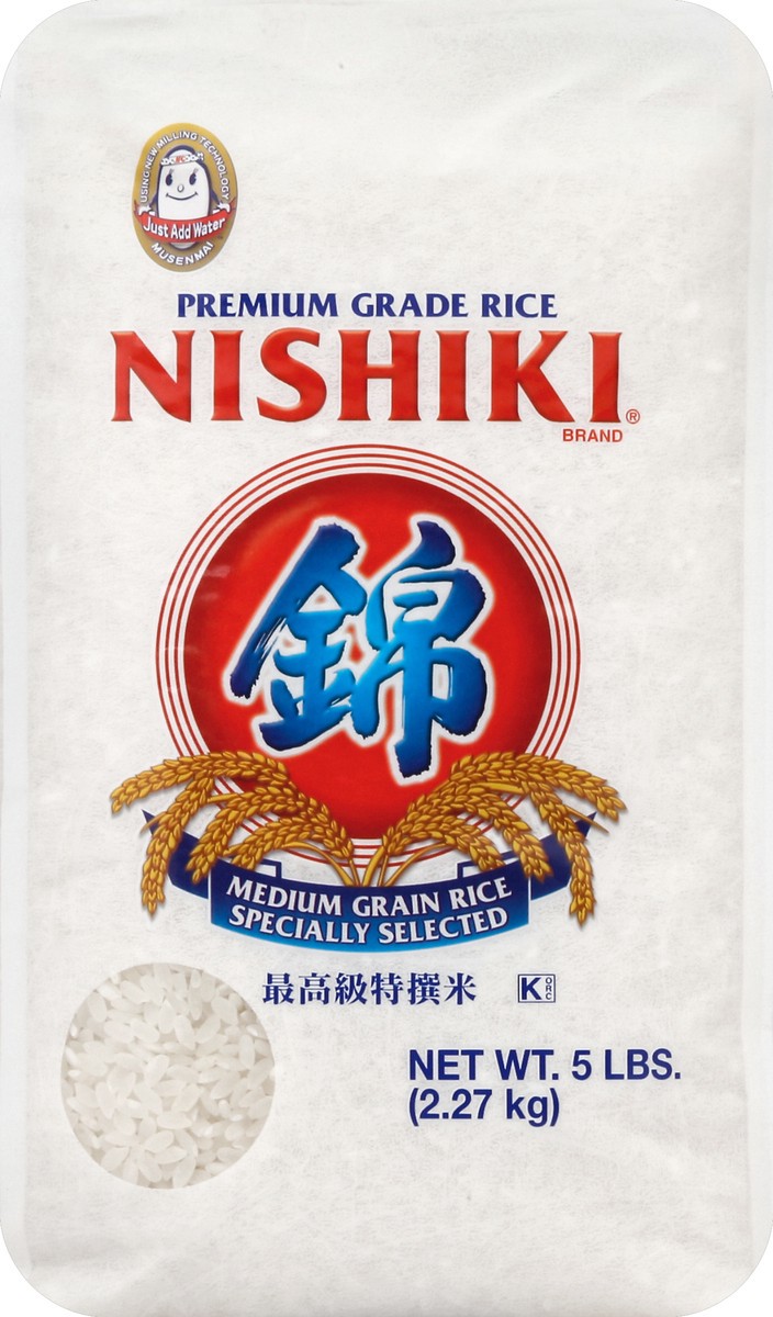 slide 1 of 1, Nishiki Rice 5 lb, 80 oz