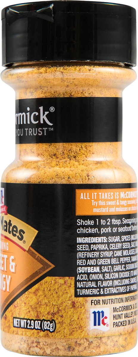 slide 12 of 13, McCormick GRILL MATES Sweet & Tangy Seasoning, 2.900 oz, 2.9 oz