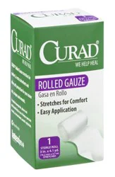 Medline Curad Rolled Gauze