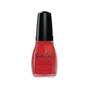 slide 1 of 1, Spoiled Nail Color Breakfast In Red, 0.5 oz