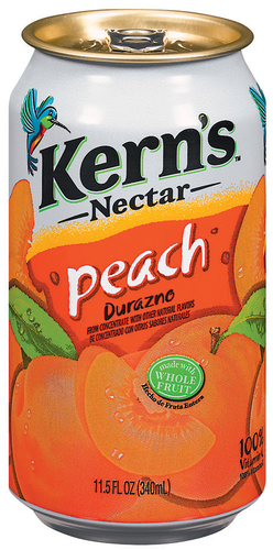 slide 1 of 1, Kern's Peach Nectar, 11.5 fl oz