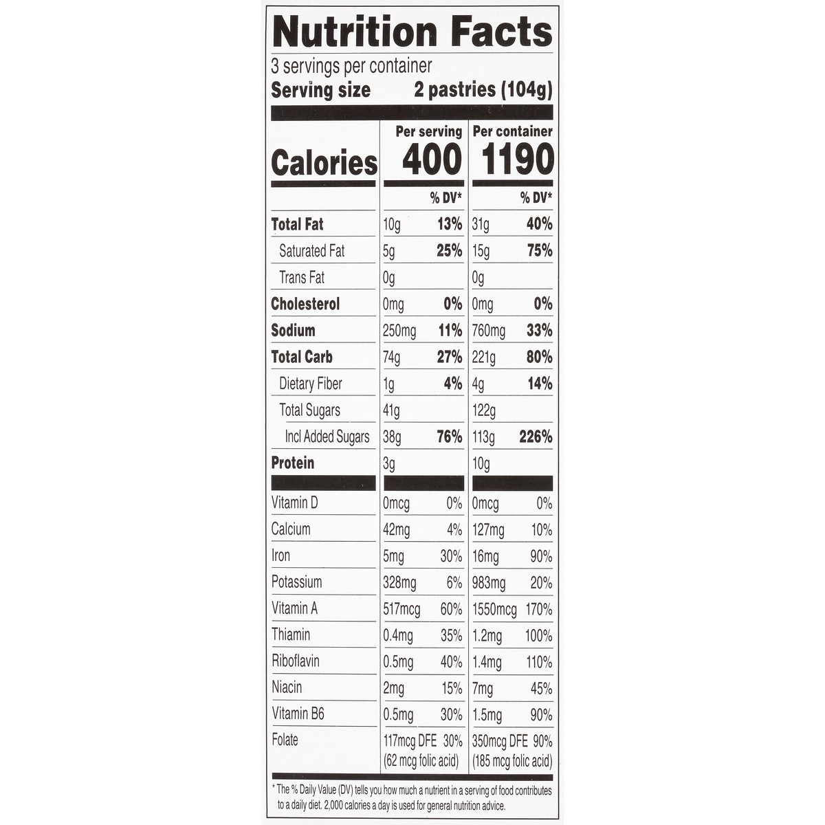 slide 5 of 10, Food Club Frosted Brown Sugar Cinnamon Toaster Pastries, 6 ct