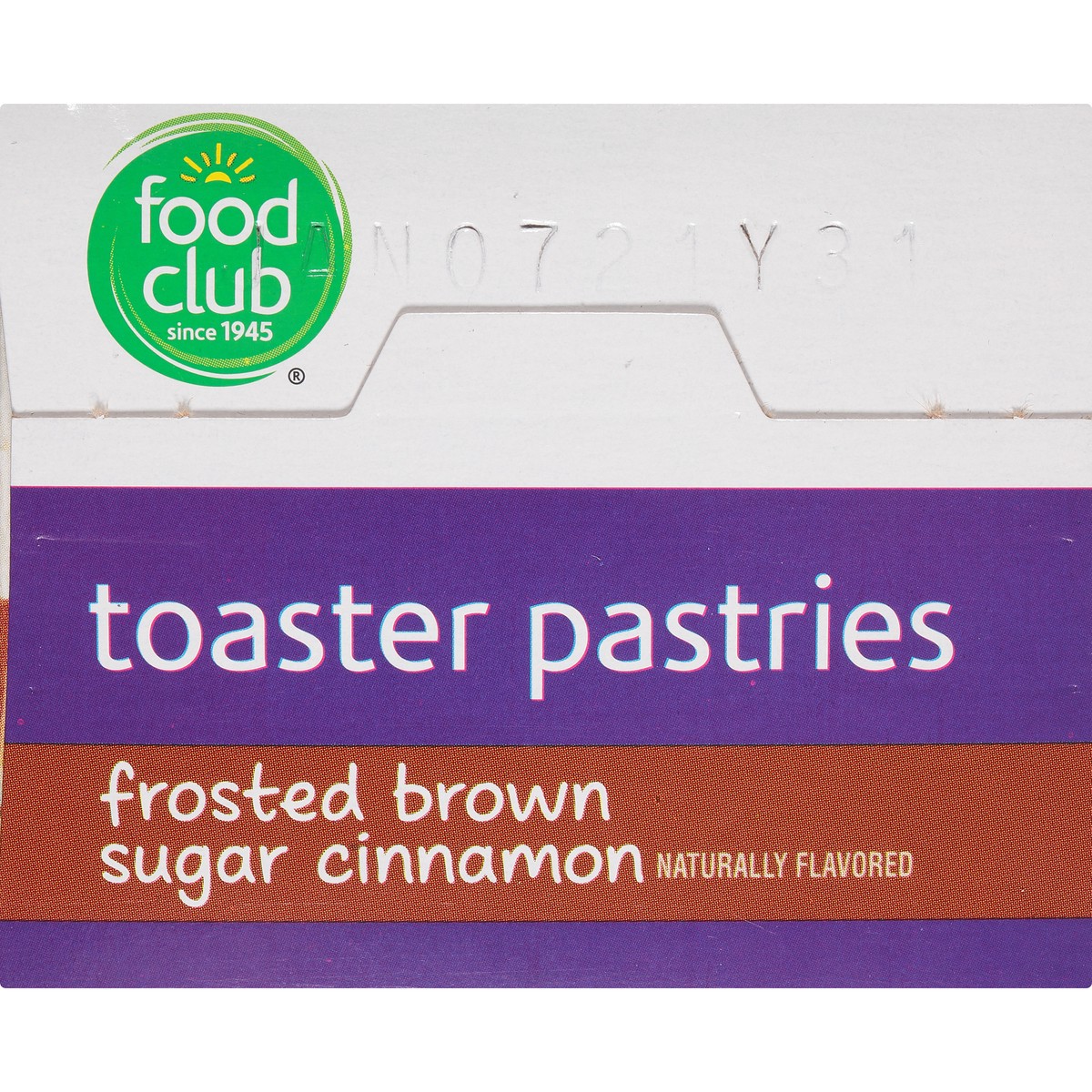 slide 6 of 10, Food Club Frosted Brown Sugar Cinnamon Toaster Pastries, 6 ct