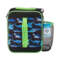 Smash Insulated Duo Lunch Bag, 4-3/16""H x 9-7/8""W x 10-1/4""D, Shark