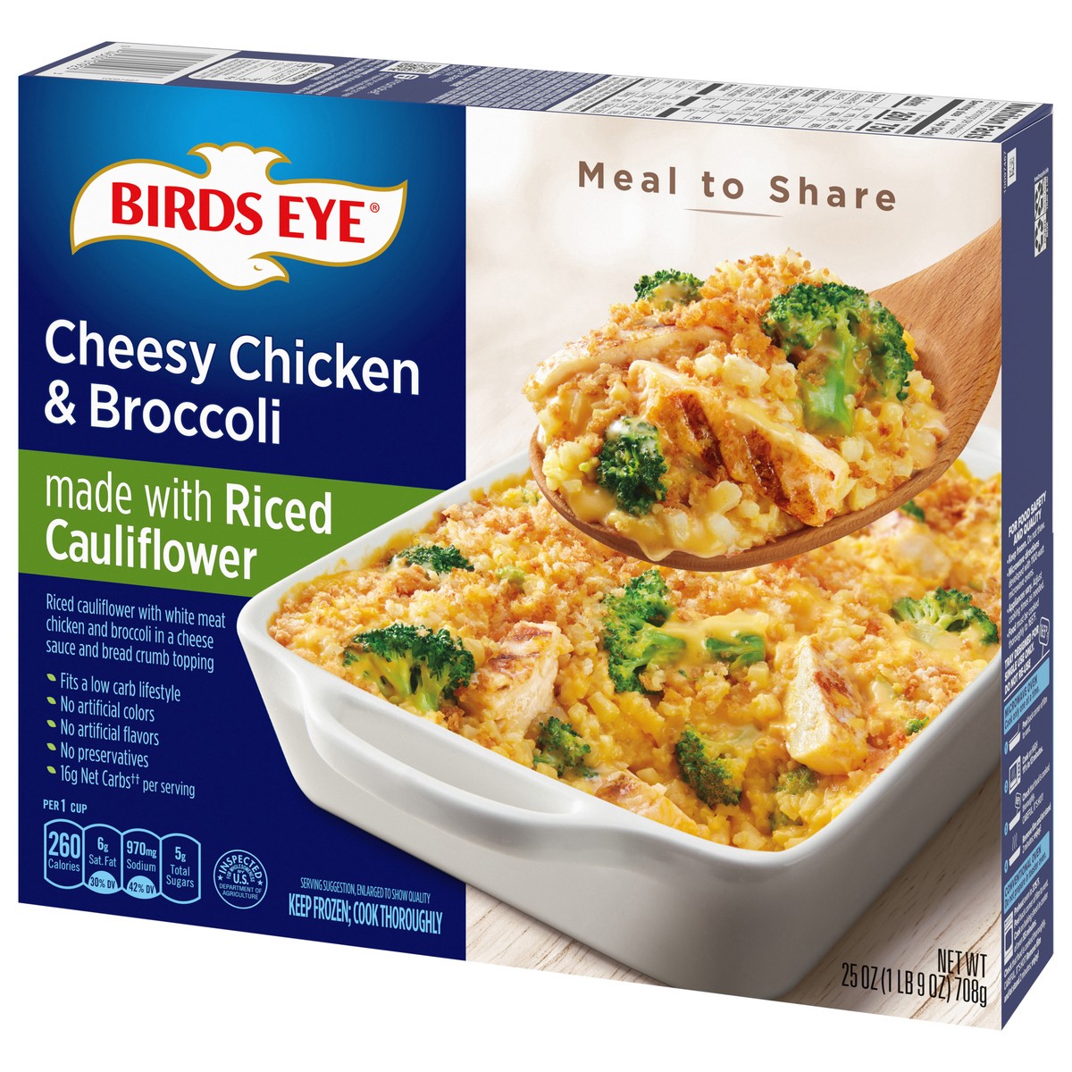 slide 6 of 9, Birds Eye Cheesy Chicken & Broccoli 25 oz, 25 oz