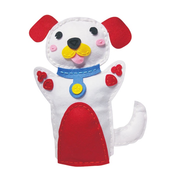 slide 1 of 2, Office Depot Animal Puppet Sewing Kit, Puppy, 1 ct