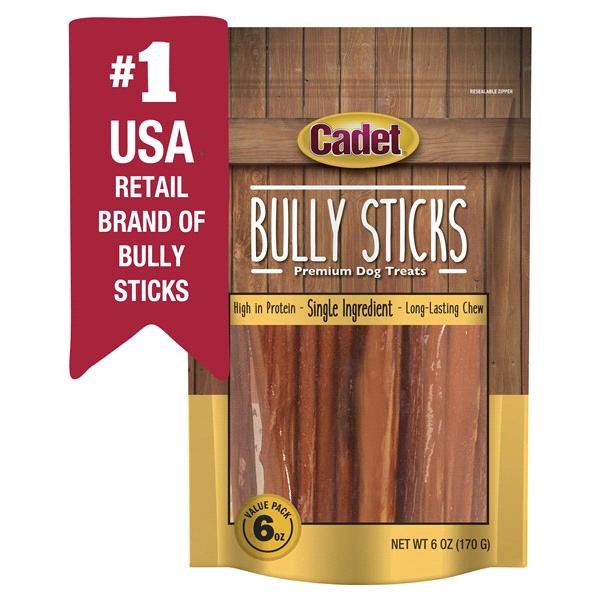 Cadet Bully Sticks Dog Treats 6 oz Shipt