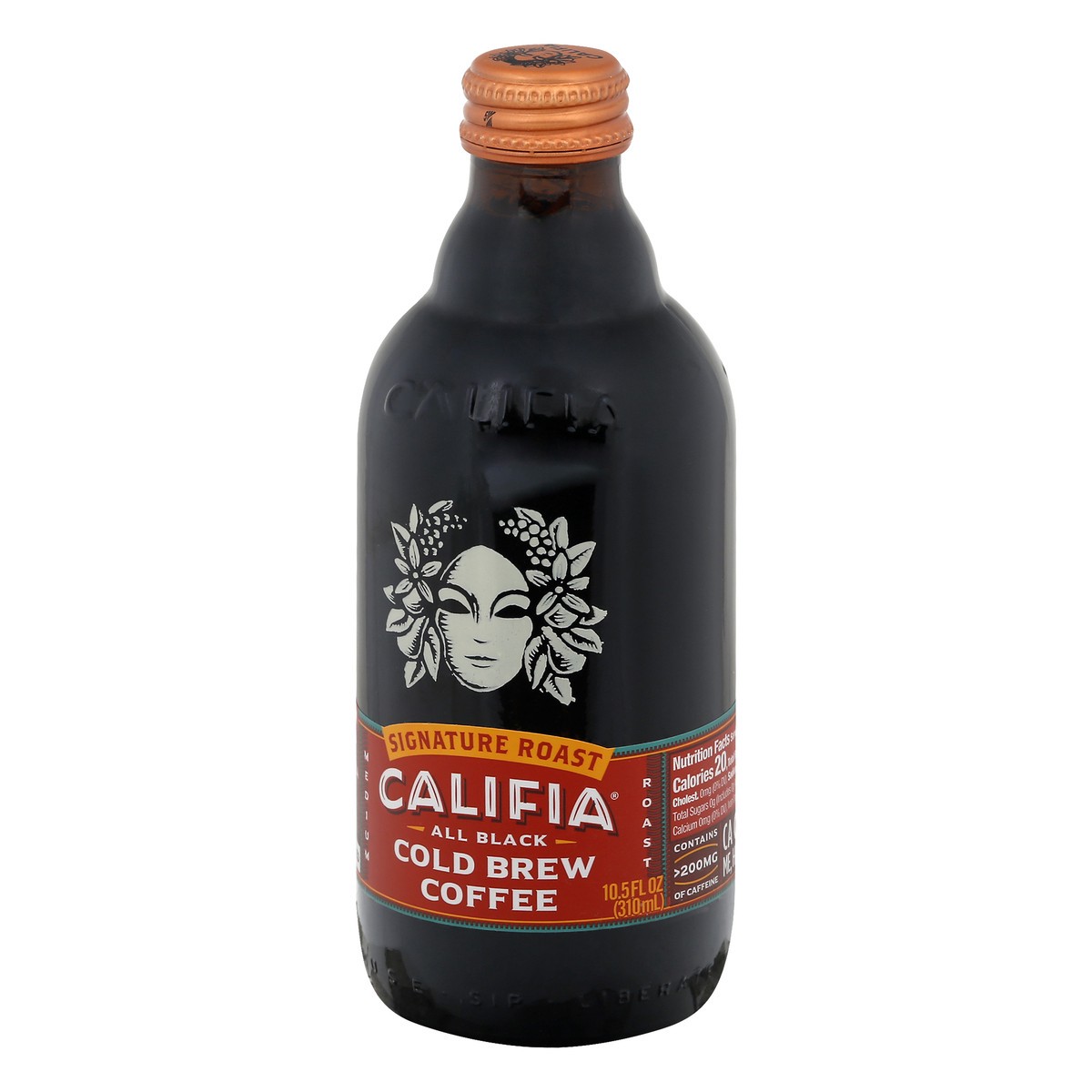 slide 3 of 10, Califia Farms Cold Brew Medium Roast All Black Coffee 10.5 oz, 10.5 oz