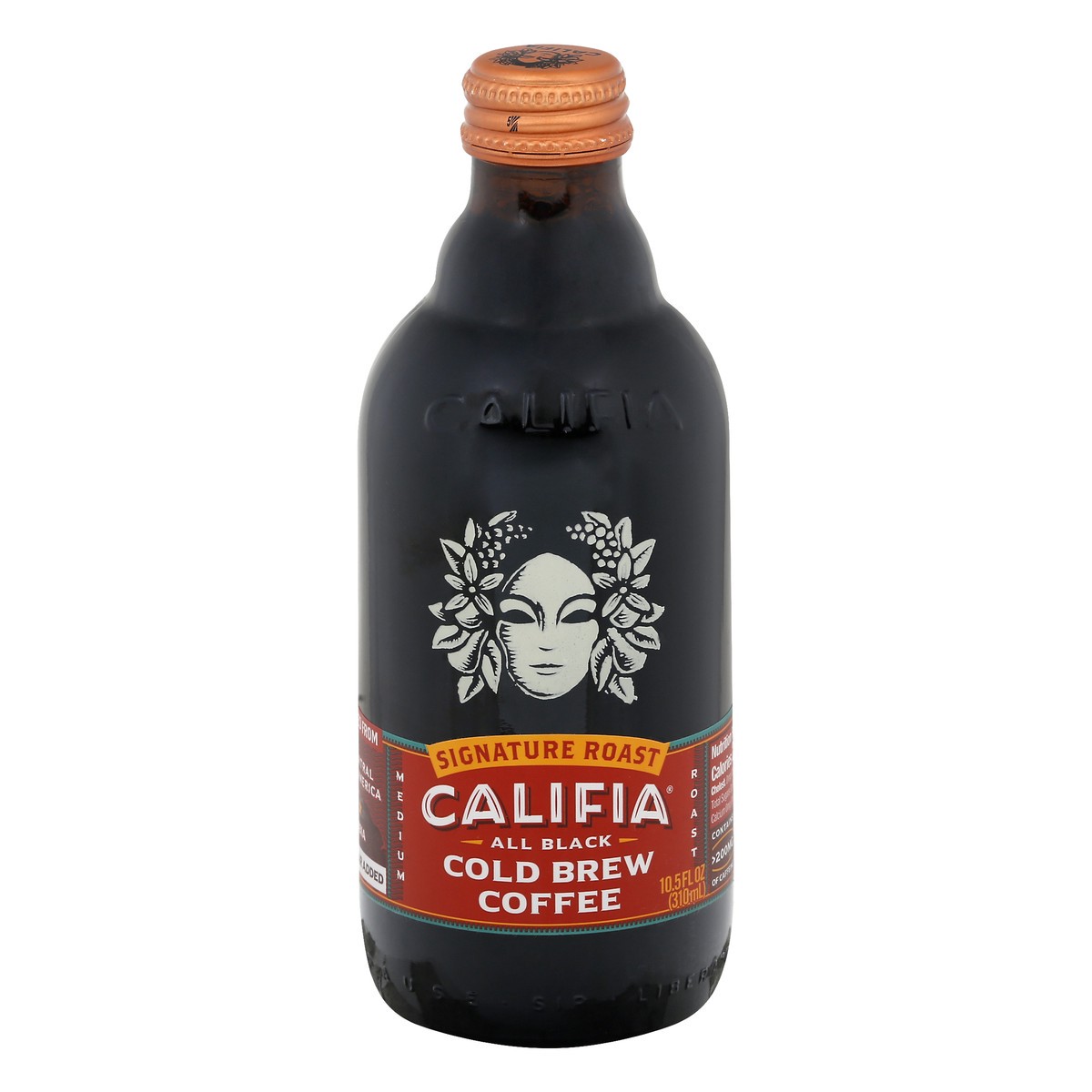 slide 1 of 10, Califia Farms Cold Brew Medium Roast All Black Coffee 10.5 oz, 10.5 oz