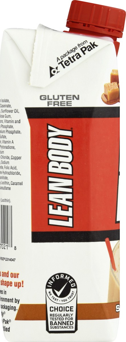 slide 5 of 13, Lean Body Salted Caramel Protein Shake - 17 oz, 17 oz