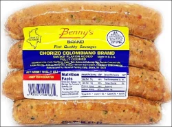 National Packin Bennys Chorizo Colombiano