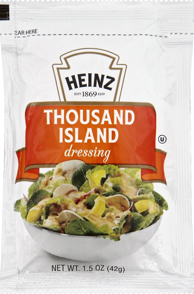 slide 5 of 5, Heinz Thousand Island Dressing, 1.5 oz