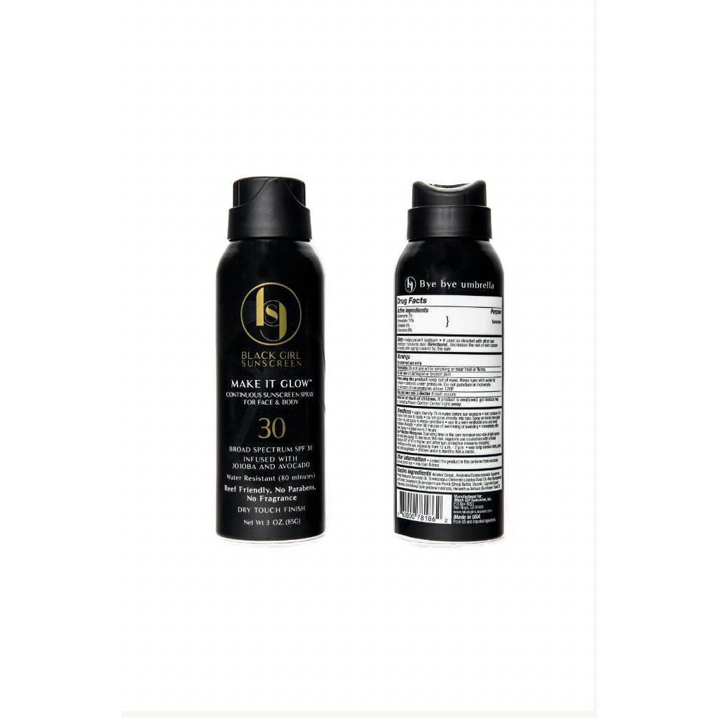 slide 8 of 10, Black Girl Sunscreen SPF 30 Sunscreen Spray 3 oz, 3 oz