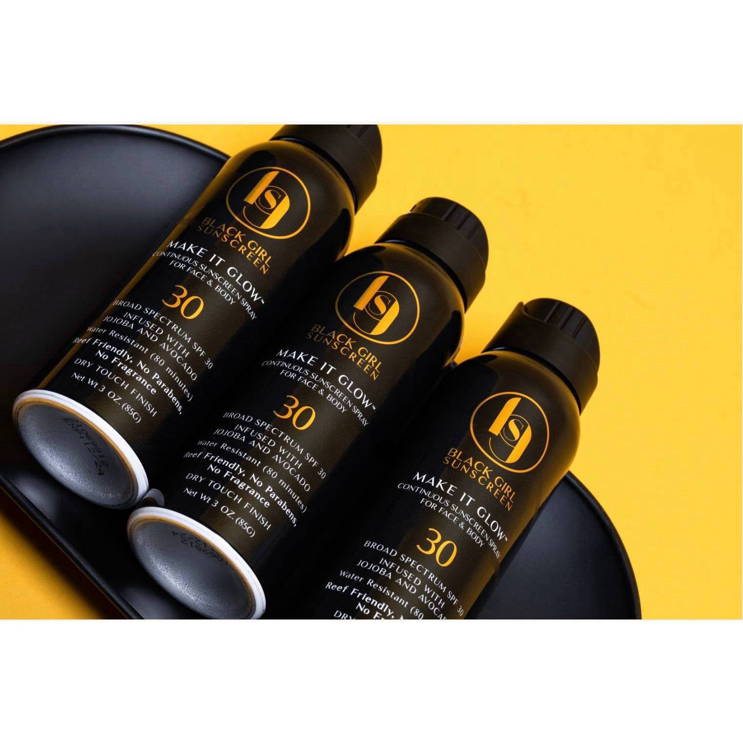 slide 2 of 10, Black Girl Sunscreen SPF 30 Sunscreen Spray 3 oz, 3 oz