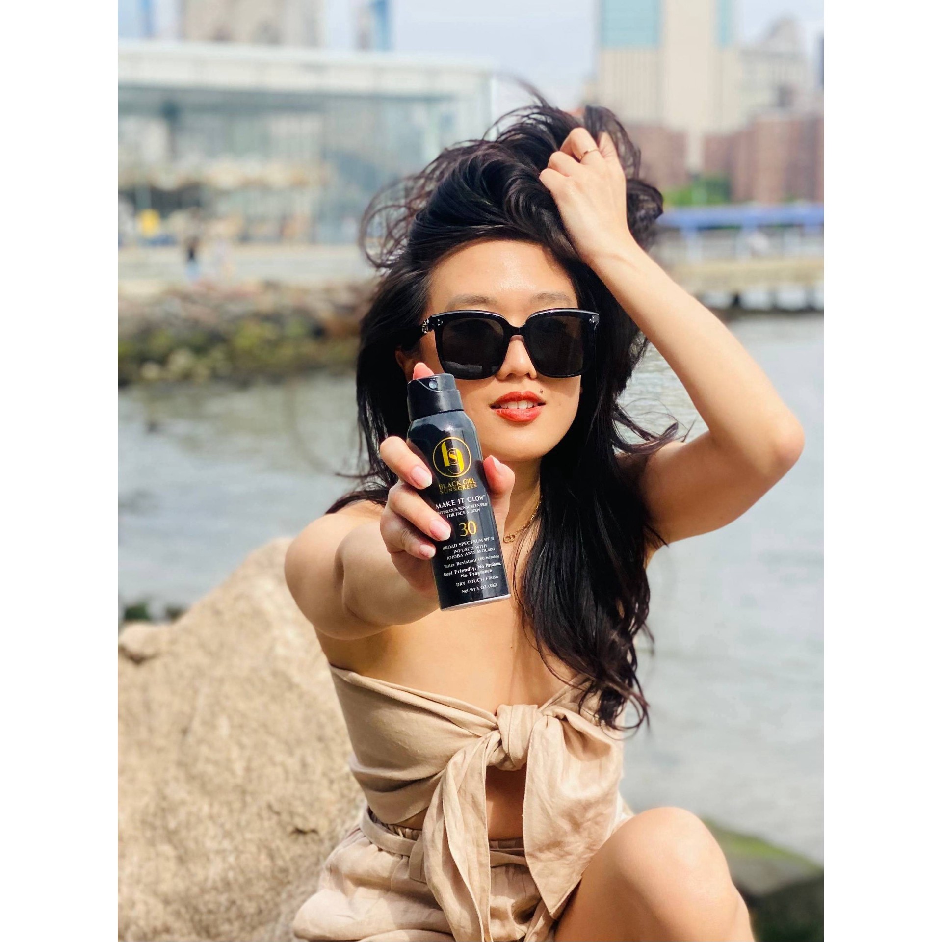 slide 9 of 10, Black Girl Sunscreen SPF 30 Sunscreen Spray 3 oz, 3 oz