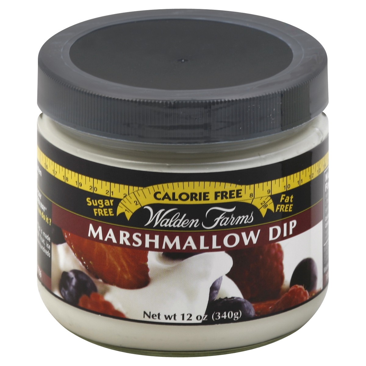 slide 2 of 2, Walden Farms Marshmallow No Carb Dip, 12 oz