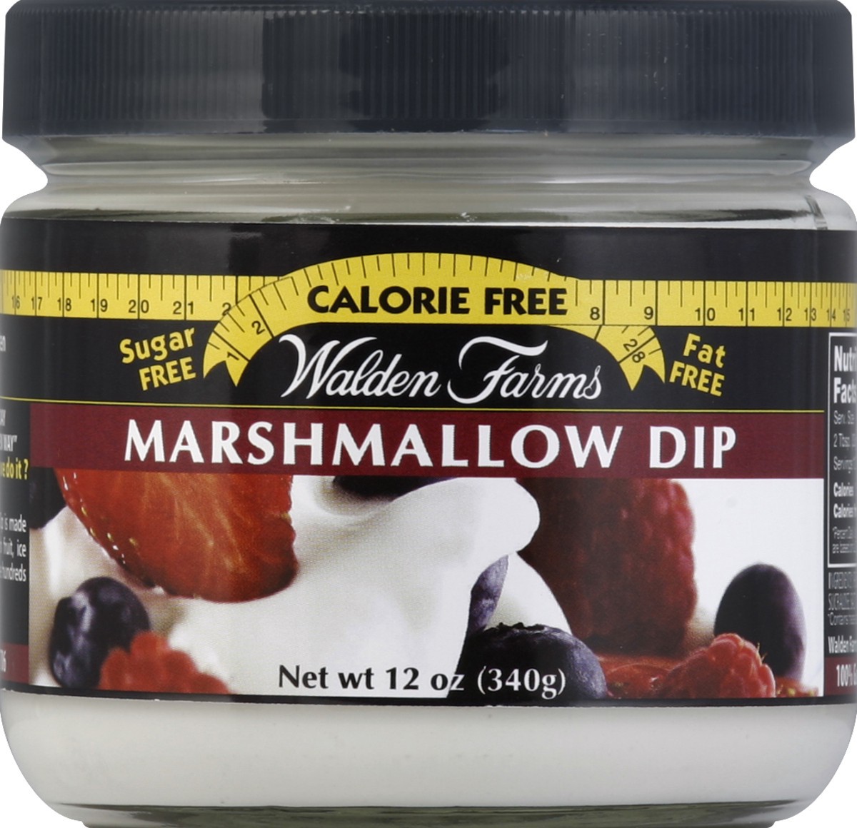 slide 1 of 2, Walden Farms Marshmallow No Carb Dip, 12 oz