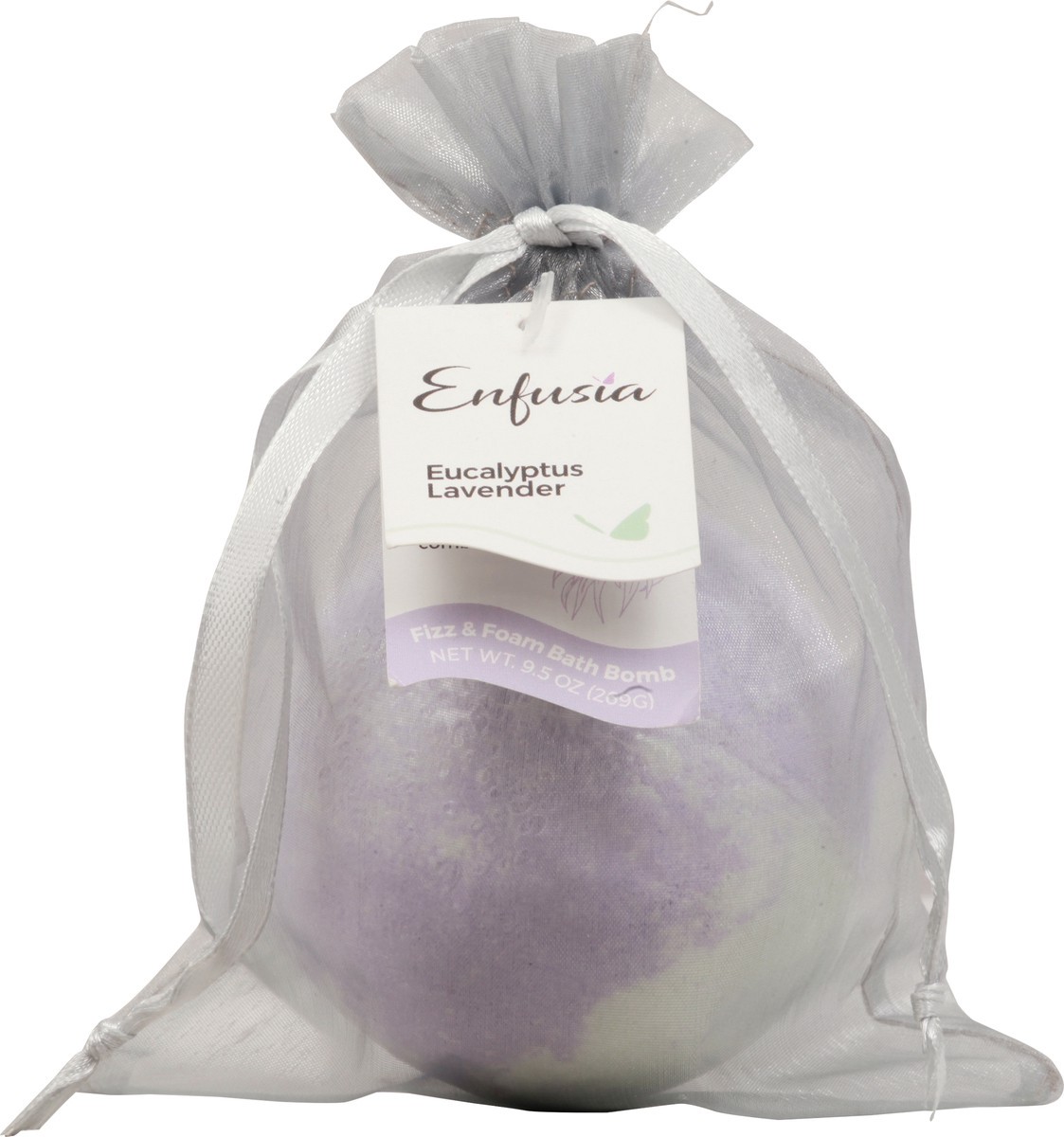 slide 1 of 12, Enfusia Fizz & Foam Eucalyptus Lavender Bath Bomb 9.5 oz, 9.5 oz