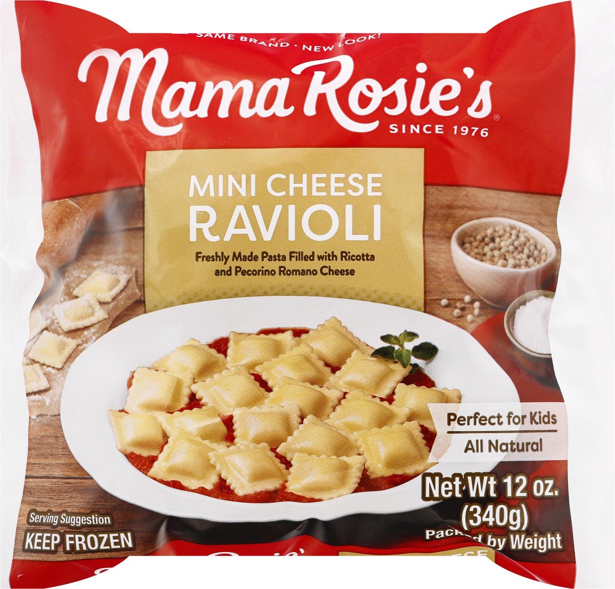 slide 9 of 13, Mama Rosie's Mini Cheese Ravioli 12 oz, 12 oz