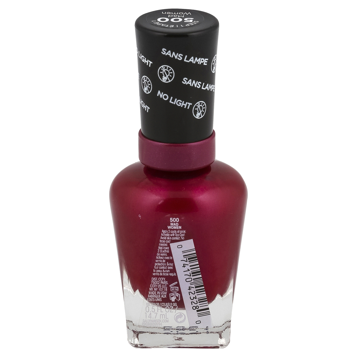 slide 2 of 2, COTY Sally Hansen Sally Hansen Miracle Gel Nail Polish - Mad Women - 0.5 fl oz, 0.45 fl oz