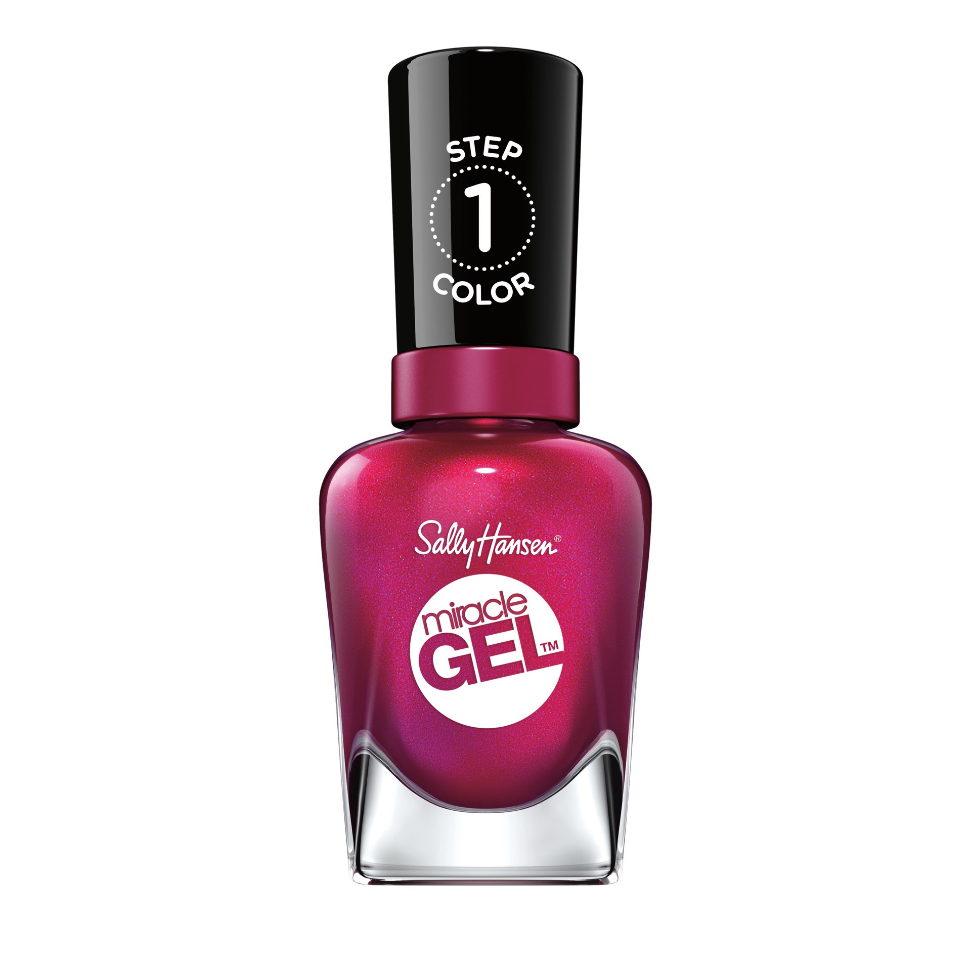 slide 1 of 2, COTY Sally Hansen Sally Hansen Miracle Gel Nail Polish - Mad Women - 0.5 fl oz, 0.45 fl oz