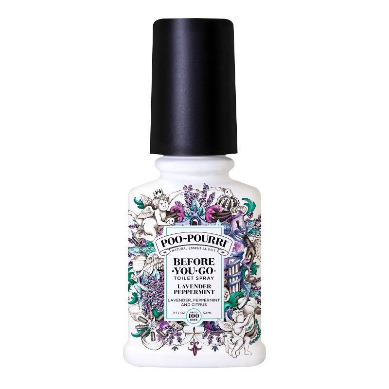 slide 1 of 4, Poo-Pourri Lavender Peppermint Toilet Spray 100 ea, 100 ct