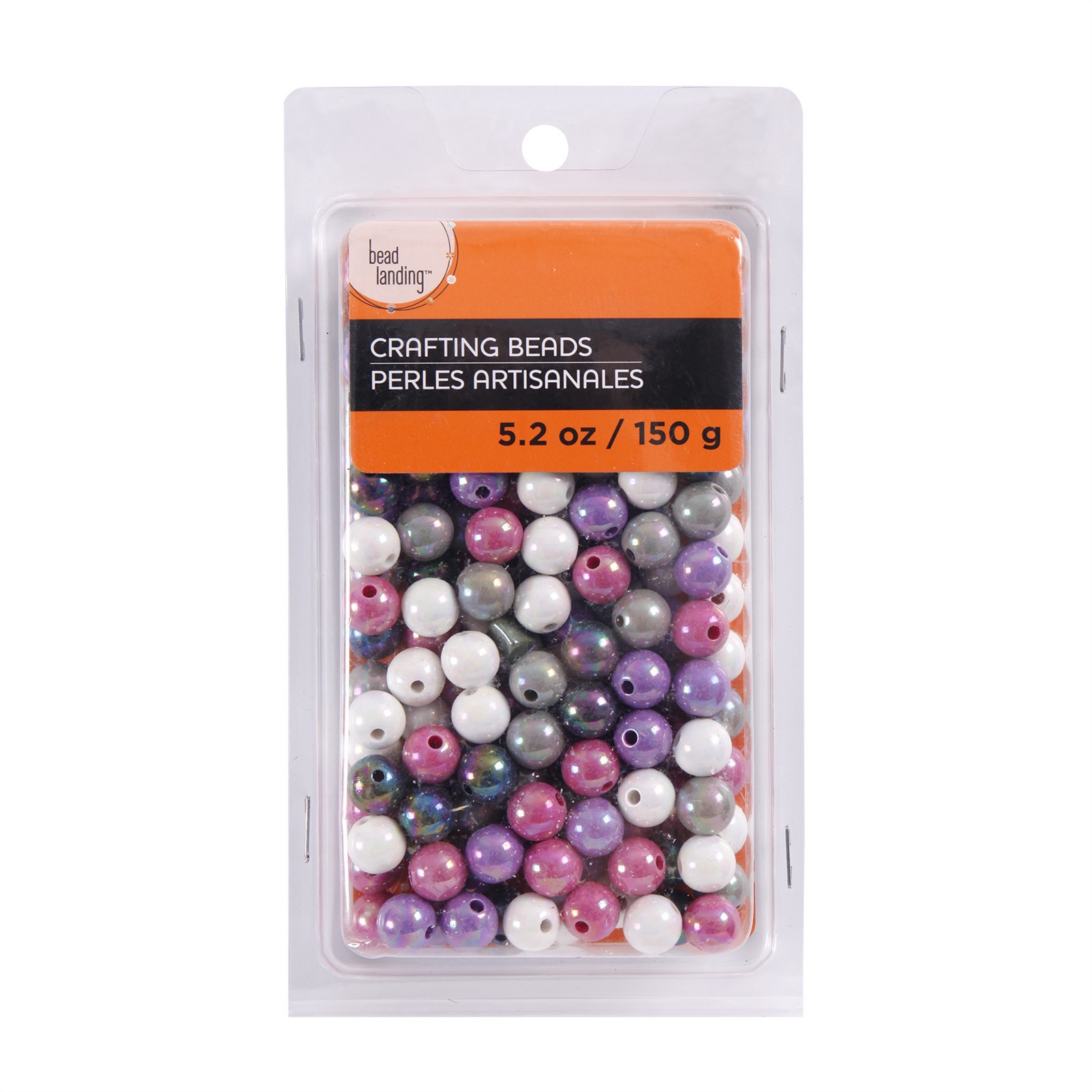 slide 2 of 3, Mixed Pink & Gray Craft Beads By Bead Landing, 12 mm