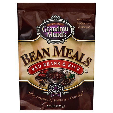 slide 1 of 1, Grandma Maud's Grandma Mauds Bean Red & Rice, 6.2 oz