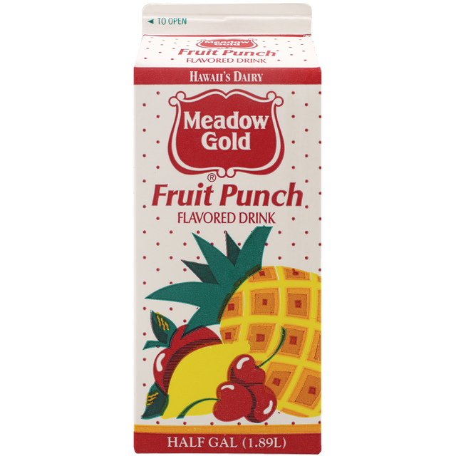 slide 1 of 1, Meadow Gold Fruit Punch, 