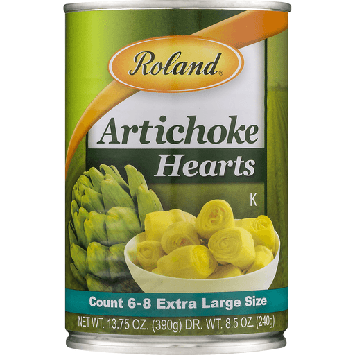 slide 4 of 9, Roland Whole Artichoke Hearts Extra Large, 13.75 oz